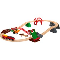 BRIO World Großes Bahn Bauernhof-Set