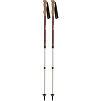 Komperdell Highlander Cork, Fitnessgerät braun/silber, 1 Paar, 105-140 cm