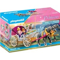 PLAYMOBIL 70449 Princess Romantische Pferdekutsche, Konstruktionsspielzeug 