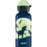 SIGG KBT Glow Moon Dinos 0,4 Liter, Trinkflasche blau