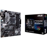 ASUS PRIME B550M-A/CSM, Mainboard schwarz/silber