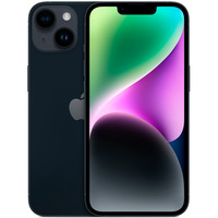 Apple iPhone 14 128GB Generalüberholt, Handy Mitternacht, nur eSIM