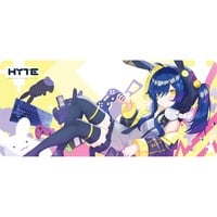 HYTE "Bunny Splash" Desk Pad, Gaming-Mauspad mehrfarbig