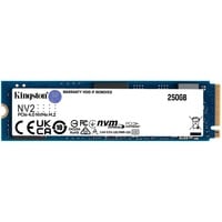 Kingston NV2 250 GB, SSD PCIe 4.0 x4, NVMe, M.2 2280