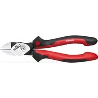 Wiha Hochleistungs-Seitenschneider BiCut Industrial, Schneid-Zange schwarz/rot, mit DynamicJoint