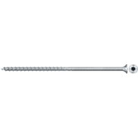 fischer Spanplattenschraube PowerFast II 8,0x160 Senkkopf TX 50 Stück, mit Teilgewinde, verzinkt