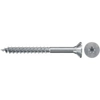 fischer Spanplattenschraube ClassicFast II 4,5x45 Senkkopf TX 500 Stück, mit Teilgewinde, verzinkt