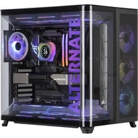 ALTERNATE Gaming-PC • RTX 5080 • AMD Ryzen™ 7 9800X3D • 32 GB RAM schwarz/transparent, Windows 11 Home