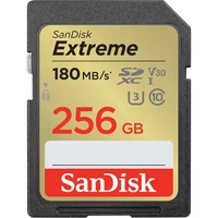 SanDisk Extreme 256 GB SDXC, Speicherkarte UHS-I U3, Class 10, V30