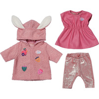 ZAPF Creation BABY born® Mantel Set mit Kleid 43cm, Puppenzubehör 