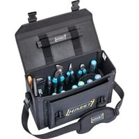 Hazet Werkzeugtasche klein, bestückt 191T-1/51, Werkzeug-Set schwarz, mit 51 Profi-Werkzeugen