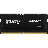 Kingston FURY SO-DIMM 16 GB DDR5-5600 , Arbeitsspeicher schwarz, KF556S40IB-16, Impact