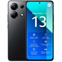 Xiaomi Redmi Note 13 256GB, Handy Midnight Black, Android 13, LTE