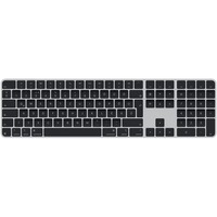 Apple Magic Keyboard mit Touch ID und Ziffernblock silber/schwarz, HU-Layout, für Mac Modelle mit Apple Chip