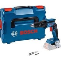 Bosch Professional Akku-Trockenbauschrauber GTB 18V-45 Professional solo blau/schwarz, ohne Akku und Ladegerät, in L-BOXX