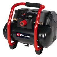 Einhell Akku-Kompressor TE-AC 36/150 Li OF - Solo, 36Volt (2x18V) rot/schwarz, ohne Akku und Ladegerät