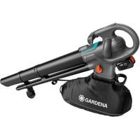 GARDENA Akku-Laubsauger/Laubbläser PowerJet Collect 18V P4A solo grau/schwarz, ohne Akku und Ladegerät, POWER FOR ALL ALLIANCE