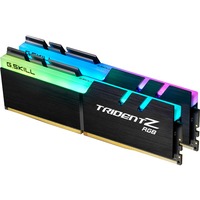 G.Skill DIMM 32 GB DDR4-4400 (2x 16 GB) Dual-Kit, Arbeitsspeicher schwarz, F4-4400C19D-32GTZR, Trident Z RGB, INTEL XMP