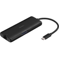 Lindy USB-C Mini Dockingstation schwarz, DST-Mini, USB-C, 4K, 100W Pass-Through