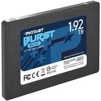 Patriot Burst Elite 1,92 TB, SSD schwarz, SATA 6 Gb/s, 2,5"