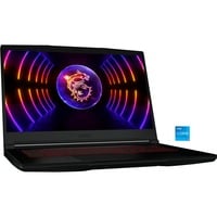 MSI Thin GF63 12UC-667, Gaming-Notebook schwarz, ohne Betriebssystem, 39.6 cm (15.6 Zoll) & 144 Hz Display, 512 GB SSD