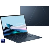 ASUS Zenbook 14 OLED (UX3405MA-PP239W), Notebook blau, Intel® Core™ Ultra 7 155U, Intel® Arc™ Graphics, 16 GB LPDDR5X, 1 TB (1 TB SSD), Windows 11 Home 64-Bit