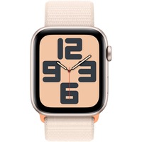 Apple Watch SE (2023), Smartwatch Polarstern, 44 mm, Sport Loop, Aluminium