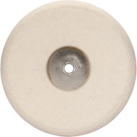 Bosch Professional Filzpolierscheibe für Polierer, Ø 180mm Gewinde M14