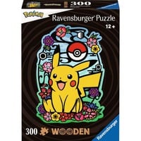Ravensburger Wooden Puzzle Pokémon Pikachu 300 Teile