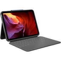 Logitech Rugged Folio, Tastatur schwarz, DE-Layout, für iPad 10. Generation