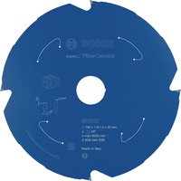 Bosch Professional EXPERT Fibre Cement Kreissägeblatt, Ø 190mm, 4Z Bohrung 30mm, für Akku-Handkreissägen