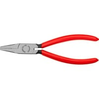 KNIPEX Flachzange 20 01 160, Greifzange rot, gezahnte Griffflächen