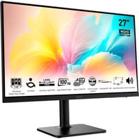 MSI Modern MD272XPDE, LED-Monitor 69 cm (27 Zoll), schwarz, FullHD, IPS, USB-C, HDR, 100Hz Panel