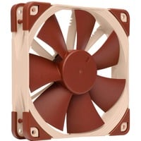 Noctua NF-F12 PWM, Gehäuselüfter hellbraun, Retail, 120 mm
