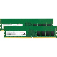 Transcend DIMM 32 GB DDR4-3200 (2x 16 GB) Dual-Kit, Arbeitsspeicher grün, JM3200HLE-32GK, JetRAM