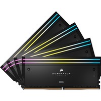 Corsair DIMM 96 GB DDR5-6000 (4x 24 GB) Quad-Kit, Arbeitsspeicher schwarz, CMP96GX5M4B6000C30, Dominator Titanium, INTEL XMP