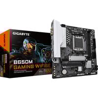 GIGABYTE B650M GAMING WIFI6E, Mainboard schwarz/silber