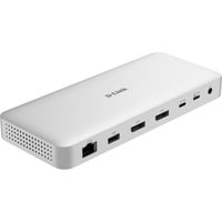 D-Link DUF-901, Dockingstation silber, USB-A, USB-C, DP, RJ-45