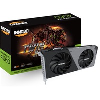 INNO3D GeForce RTX 4060 TWIN X2, Grafikkarte DLSS 3, 3x DisplayPort, 1x HDMI 2.1