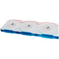 Lian Li UNI FAN TL FLEX 120 Wireless, Gehäuselüfter weiß, 3er Pack mit Controller, 120 mm