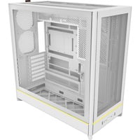 Montech HS02 , Tower-Gehäuse weiß, Tempered Glass x 2