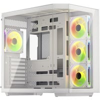 Krux Empero, Tower-Gehäuse weiß, Tempered Glass x 2