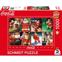 Schmidt Spiele Coca-Cola - Santa Claus, Puzzle 1000 Teile