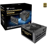 Thermaltake Dockpower FI 1000W, PC-Netzteil schwarz, 1x 12-Pin High Power GPU, 5x PCIe, Kabelmanagement, 1000 Watt