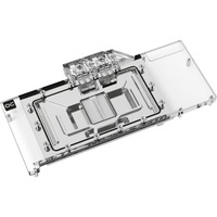 Alphacool Eisblock Aurora Acryl RX 7900XTX/XT Nitro mit Backplate, Wasserkühlung chrom/transparent
