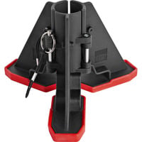 BESSEY Kleines Baustativ STE-KBS schwarz, für BESSEY Deckenstützen STE55 und STE90