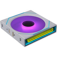 Lian Li UNI FAN SL-INF FLEX 120 Wireless, Gehäuselüfter weiß, 120 mm
