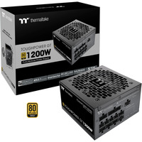 Thermaltake Toughpower GT 1200W, PC-Netzteil schwarz, 2x 12-Pin High Power GPU, 5x PCIe, Kabelmanagement, 1200 Watt