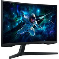 Samsung Odyssey G5 S27CG554EU, Gaming-Monitor 68 cm (27 Zoll), schwarz, QHD, VA, Curved, DP, HDMI, 165Hz Panel