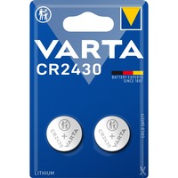 Varta LITHIUM Coin CR2430, Batterie 2 Stück, CR2430
